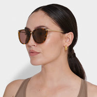 Katie Loxton Sardinia Sunglasses in Tortoiseshell  - The Attic Boutique