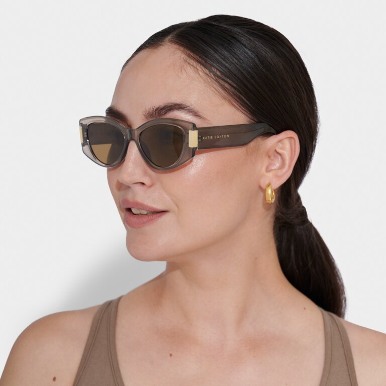 Katie Loxton Rimini Sunglasses in Mink  - The Attic Boutique