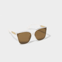 Katie Loxton Savannah Sunglasses in White  - The Attic Boutique