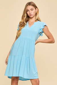 Dear Scarlett Blue Crush Liz Forever Dress Apparel & Accessories - The Attic Boutique