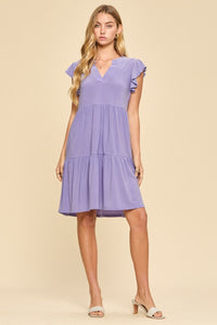 Dear Scarlett Lush Lavender Liz Forever Dress Apparel & Accessories - The Attic Boutique