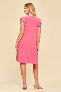 Dear Scarlett Pink Glow Liz Forever Dress Apparel & Accessories - The Attic Boutique