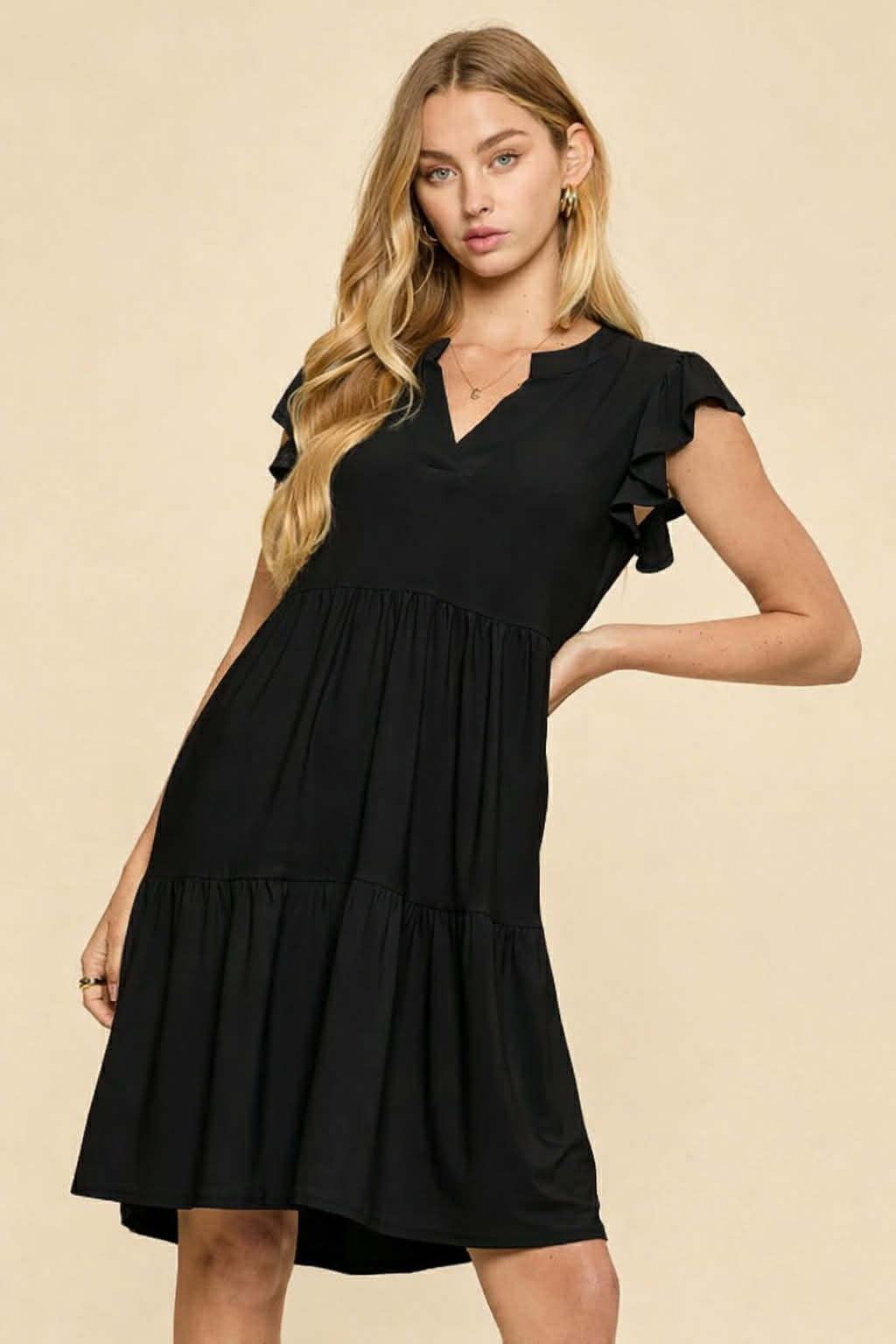 Dear Scarlett Black Liz Forever Dress Apparel & Accessories - The Attic Boutique