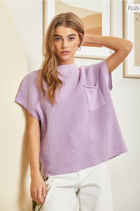 The Attic Boutique Susie Lilac Top Top - The Attic Boutique