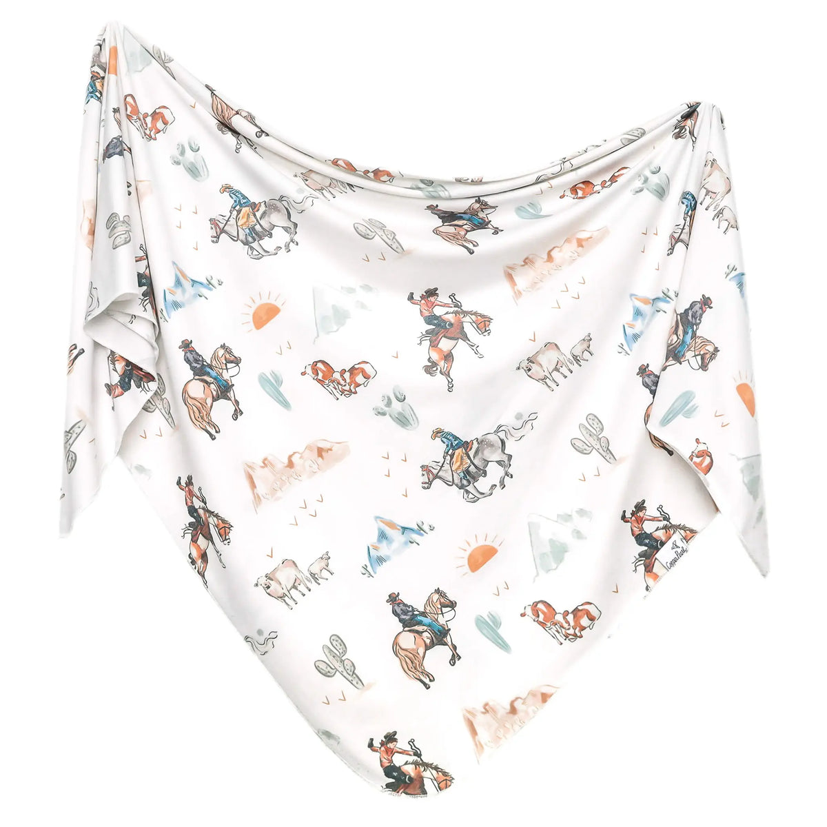 Copper Pearl Boone Knit Swaddle Blanket  - The Attic Boutique
