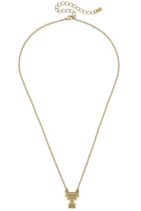 Texas Tech Red Raiders 24K Gold Plated Necklace