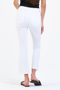 Dear John Jeanne Optic White Jeans  - The Attic Boutique