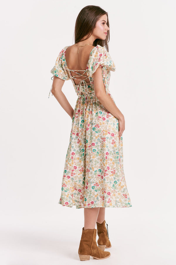 Another Love Inez Floral Dress  - The Attic Boutique