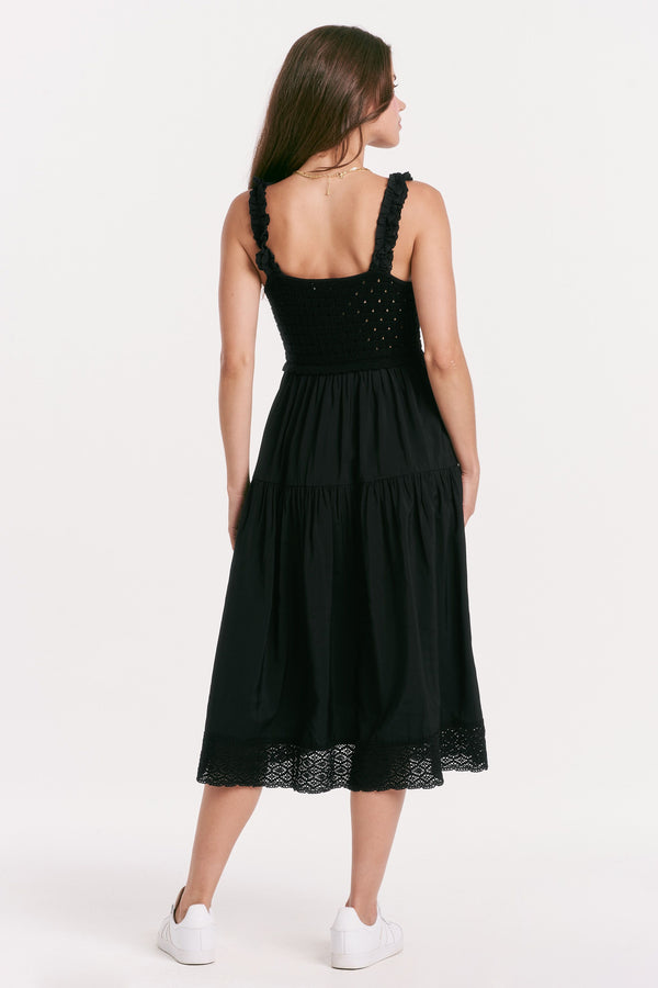 Another Love Astoria Black Dress  - The Attic Boutique