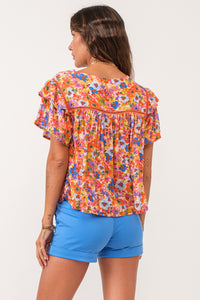 Dear John Serena Summer Top  - The Attic Boutique