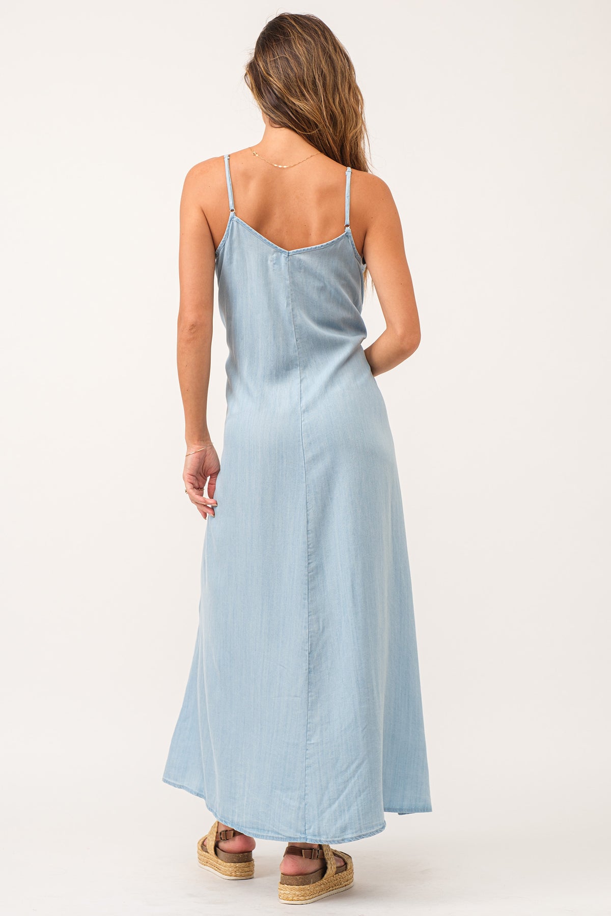 Dear John Dana Blue Dress  - The Attic Boutique