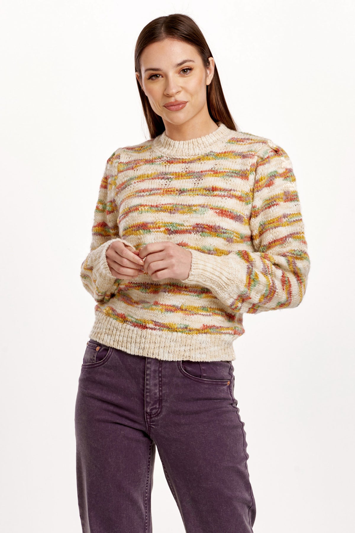 Dear John Jasmine Seaside Stripe Sweater  - The Attic Boutique