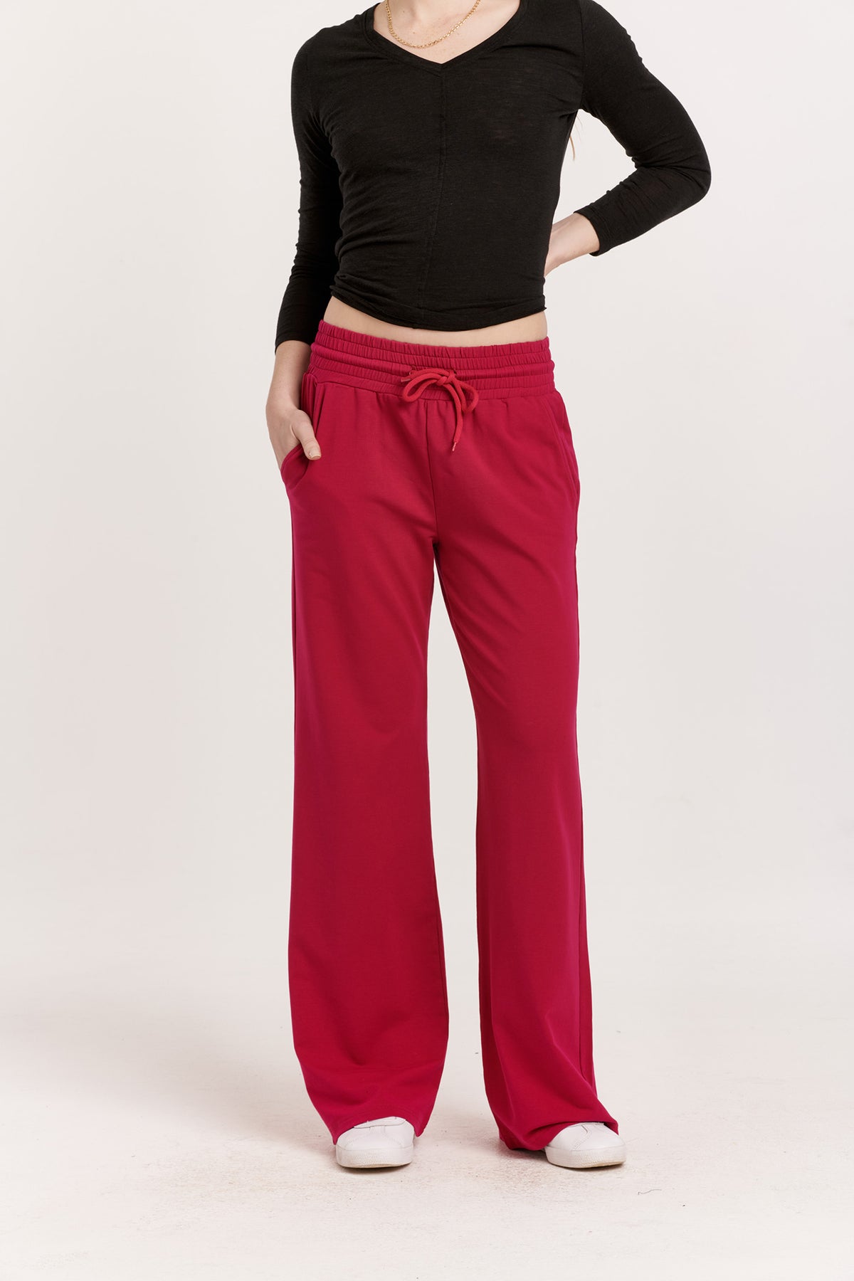 Another Love Quincy Ruby Pink Pants  - The Attic Boutique