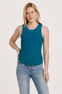 Another Love Cora Empress Teal Tank  - The Attic Boutique