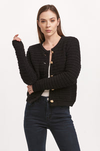 Dear John Cambria Black Cardigan  - The Attic Boutique