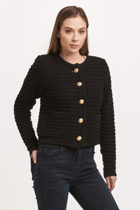 Dear John Cambria Black Cardigan  - The Attic Boutique