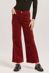 Dear John Burgundy Audrey Pants Pants - The Attic Boutique