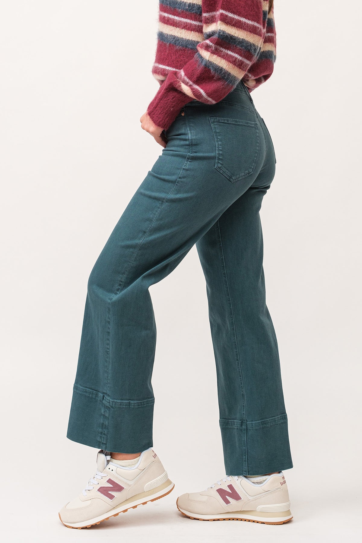 The Attic Boutique Holly Deep Teal Jean Jeans - The Attic Boutique