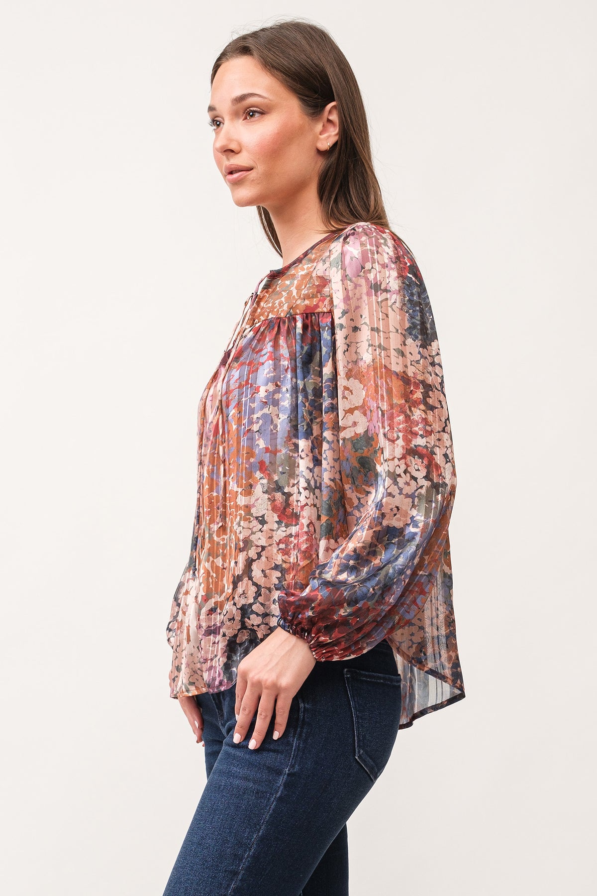 Dear John Alessia Tinsel Garden Top Top - The Attic Boutique