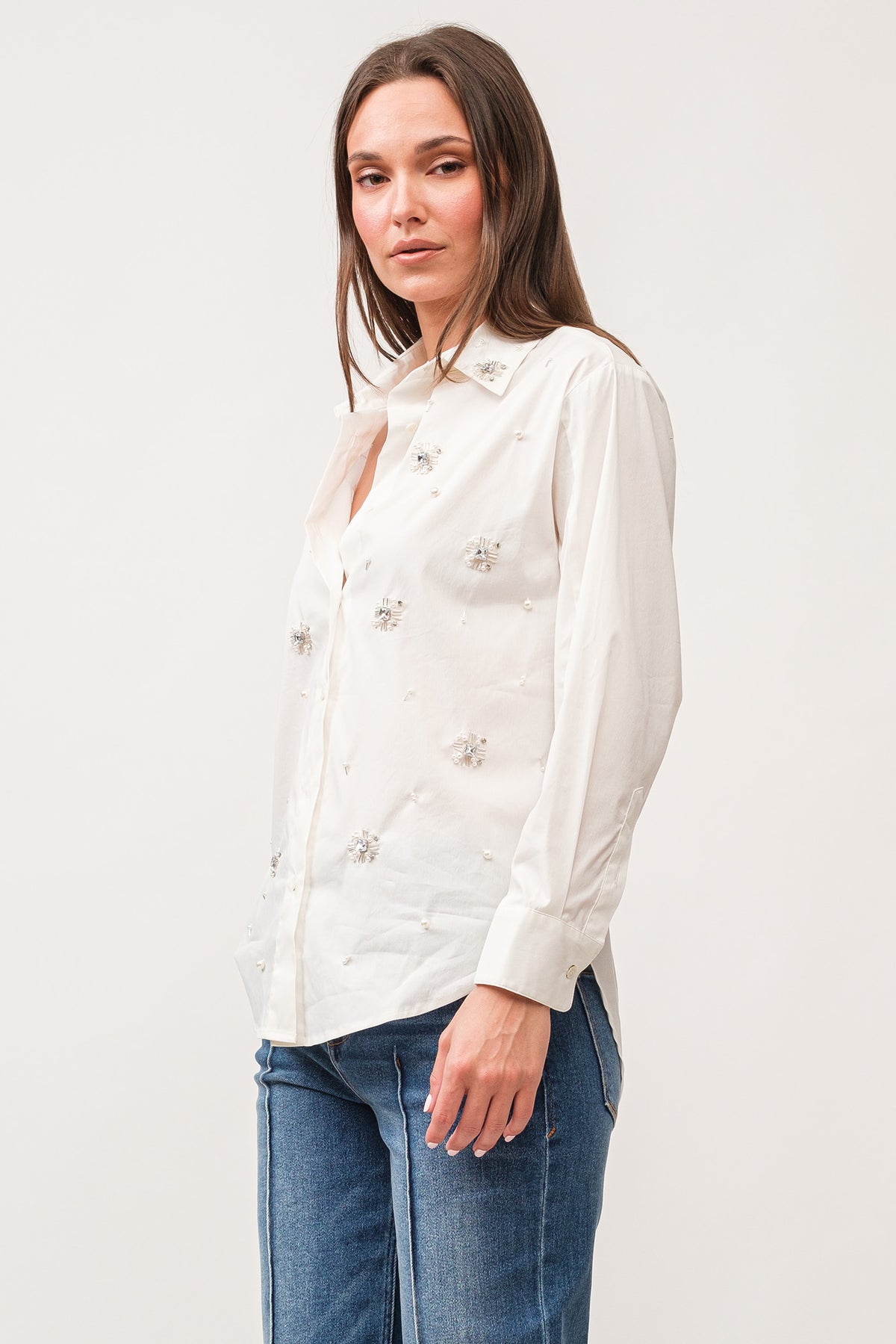 Dear John Lola Off White Top Shirts & Tops - The Attic Boutique