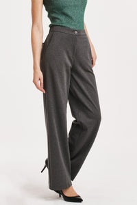 Another Love Bishop Grey Pant Bottoms - The Attic Boutique