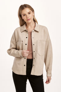 Dear John Gina Suede Jacket  - The Attic Boutique