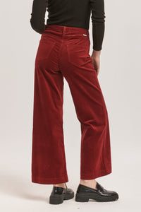 Dear John Burgundy Audrey Pants Pants - The Attic Boutique