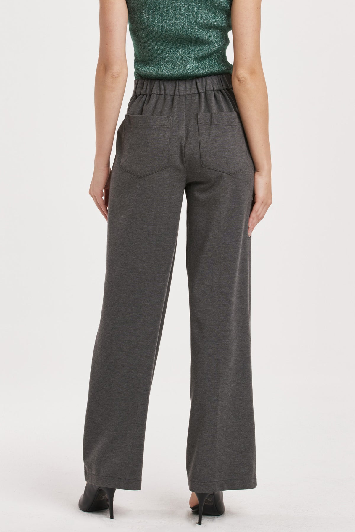 Another Love Bishop Grey Pant Pants - The Attic Boutique