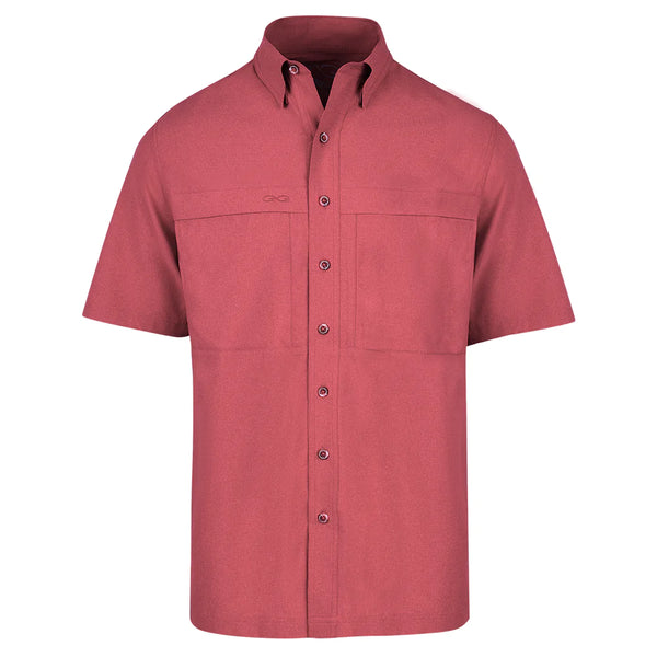 GameGuard Crimson MicroTek Short Sleeve Apparel & Accessories - The Attic Boutique