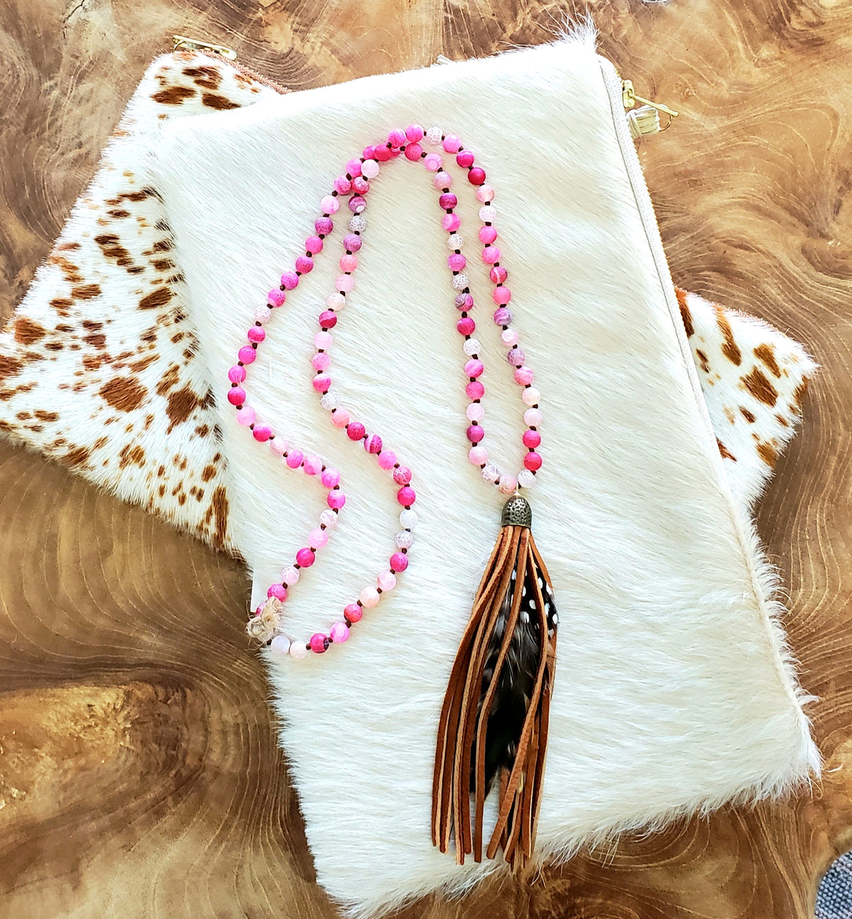 Pink Necklace - the-attic-boutique-and-gift