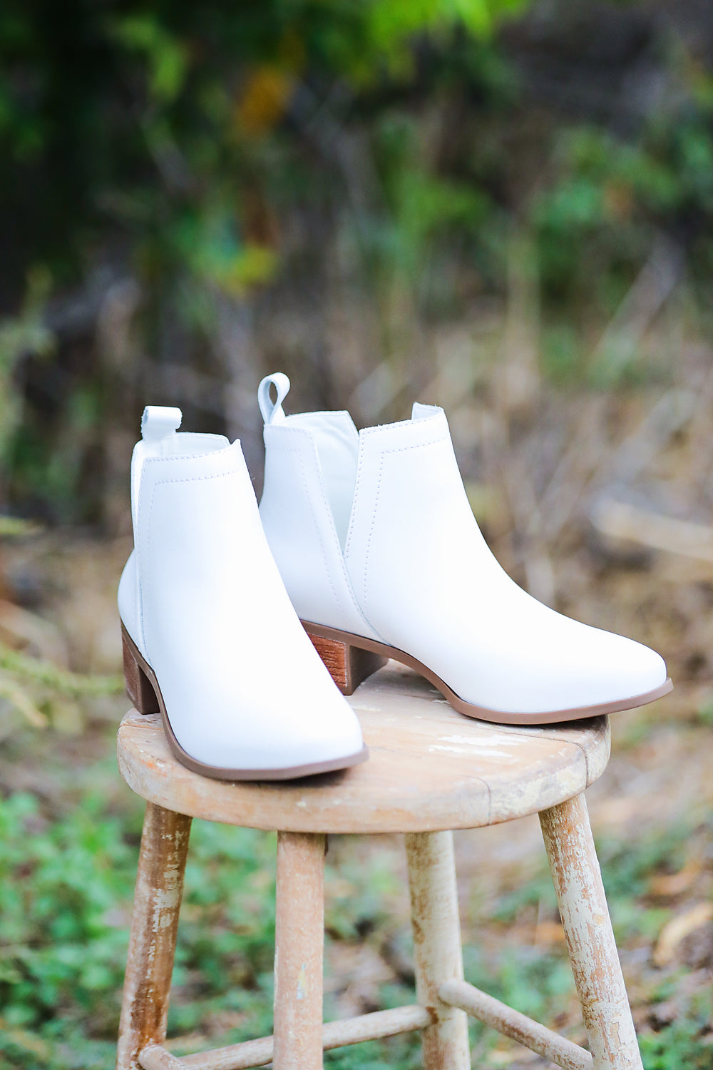 The Attic Boutique Caruso Leather Booties Shoes - The Attic Boutique