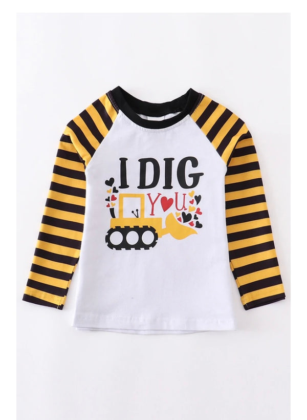 The Attic Boutique I Dig You Tee Baby & Toddler - The Attic Boutique