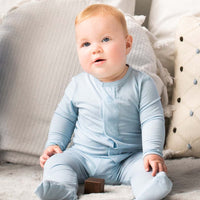 Magnetic Me Baby Blue Footie Baby - The Attic Boutique