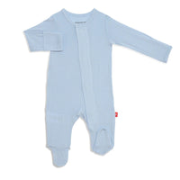 Magnetic Me Baby Blue Footie Baby - The Attic Boutique