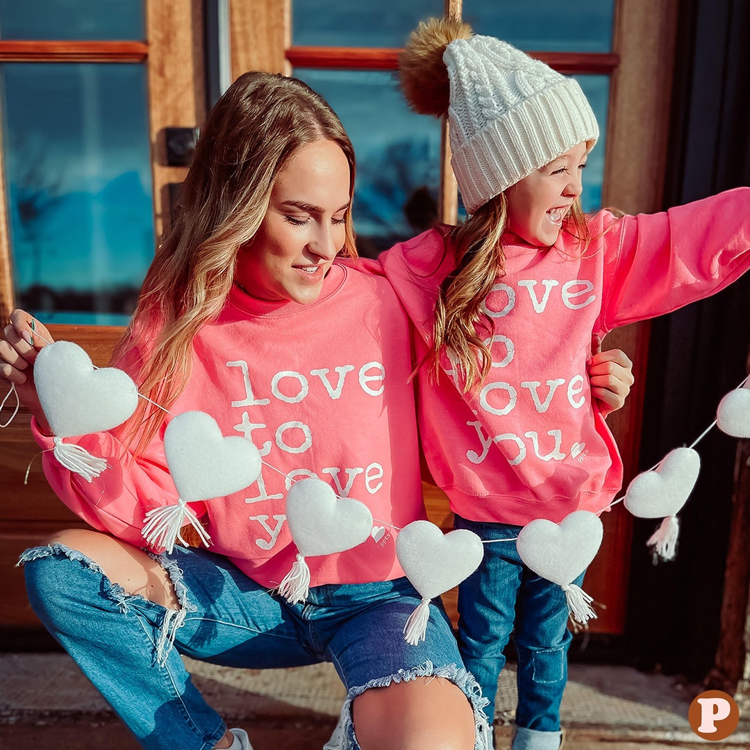 Prickley Pear TX Love to Love You - Kids Shirts & Tops - The Attic Boutique