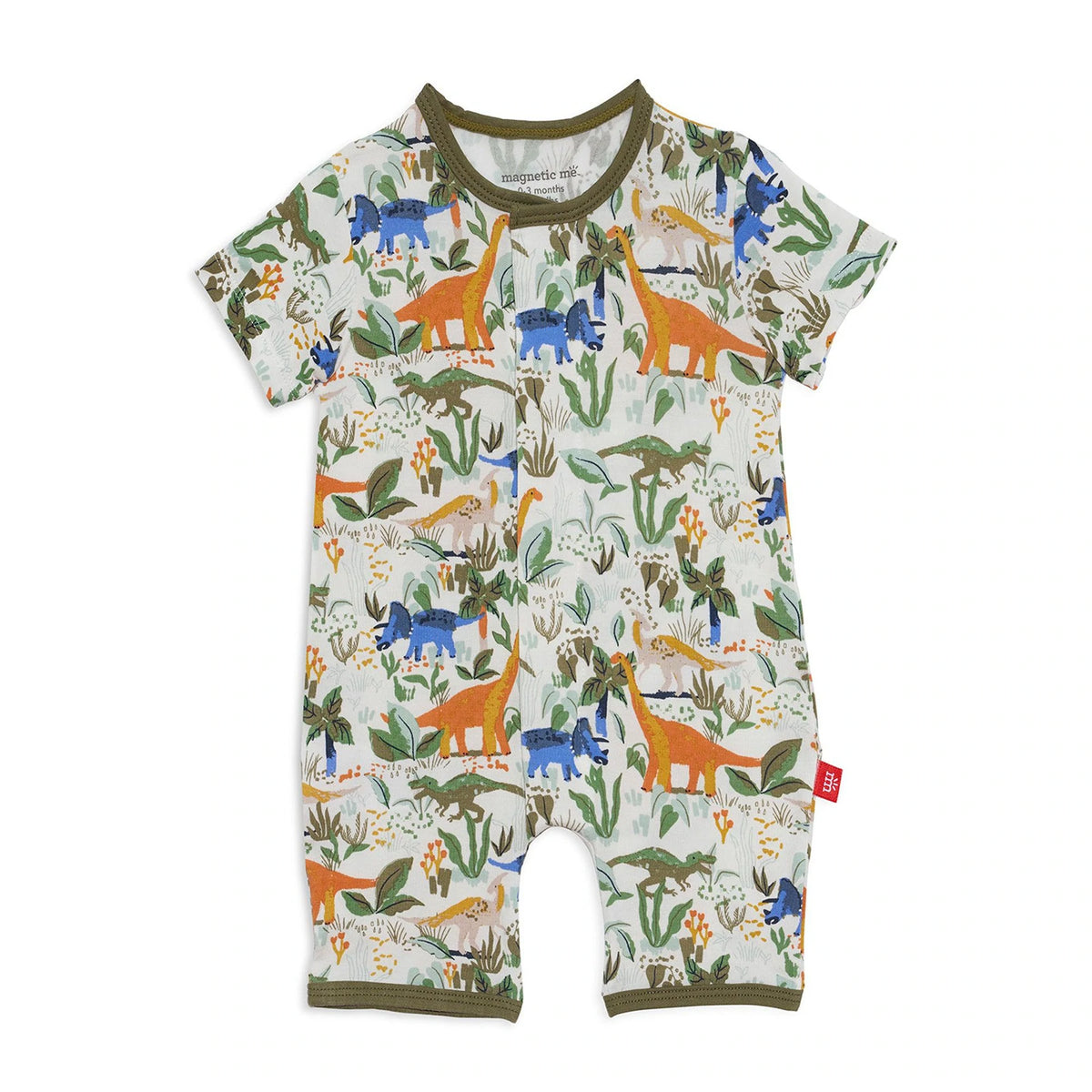 Magnetic Me Raptor Round Your Finger Romper Baby & Toddler - The Attic Boutique